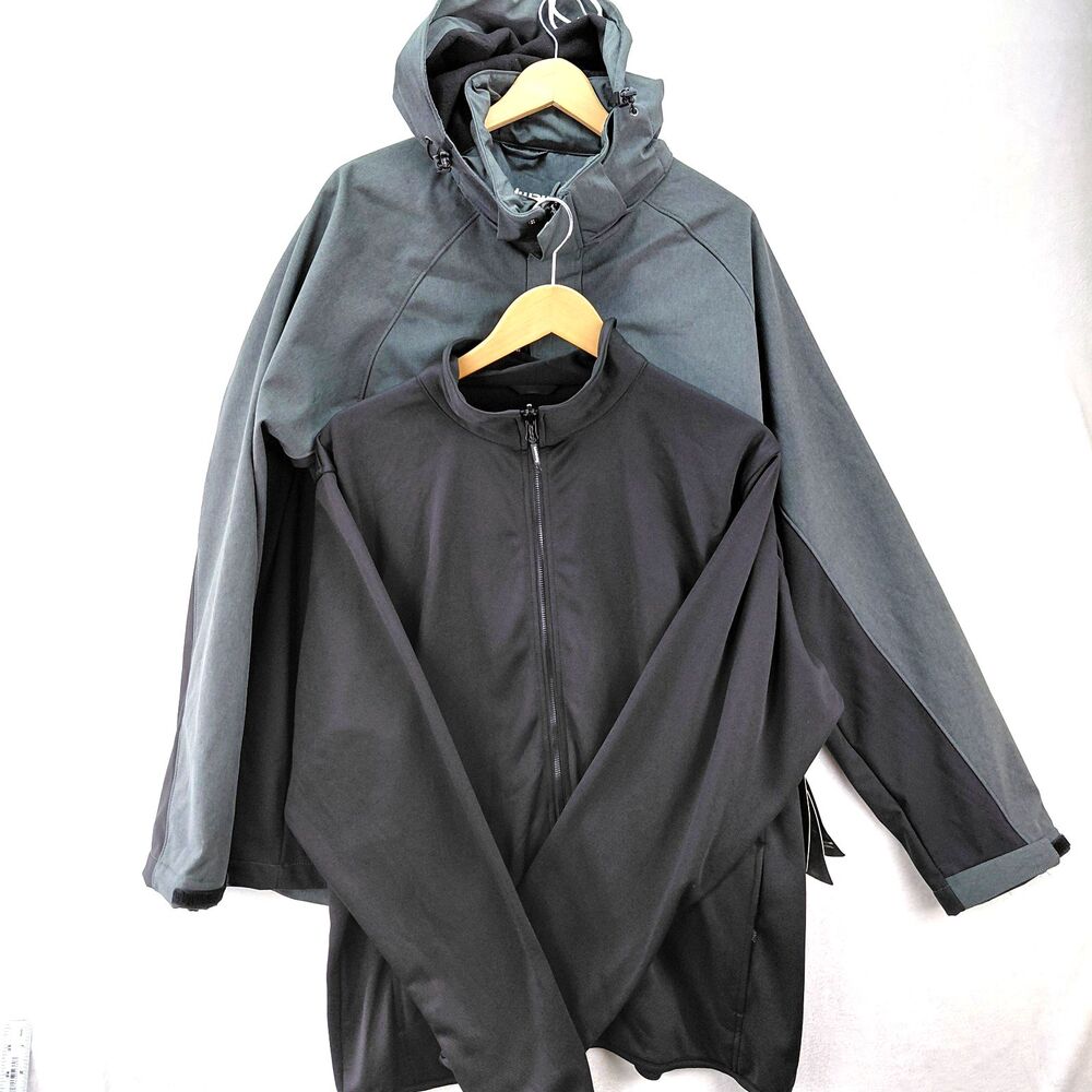 Landway Gravity Jacket NEW Mens Large Gray 3-in-1 Winter Water Wind Resistant